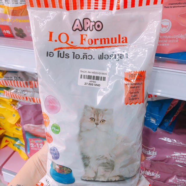 Thức Ăn Mèo Apro Iq 500G (Combo 10 Gói)