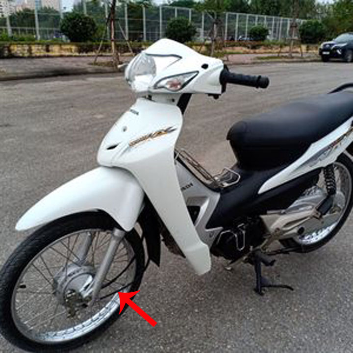Dây thắng TRƯỚC - dây phanh TRƯỚC xe máy wave RS đời 2006-2016