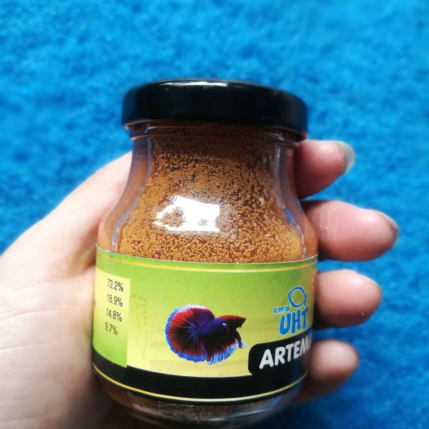 [HCM]Artemia ấp sẵn UHT Thái - thức ăn cho cá