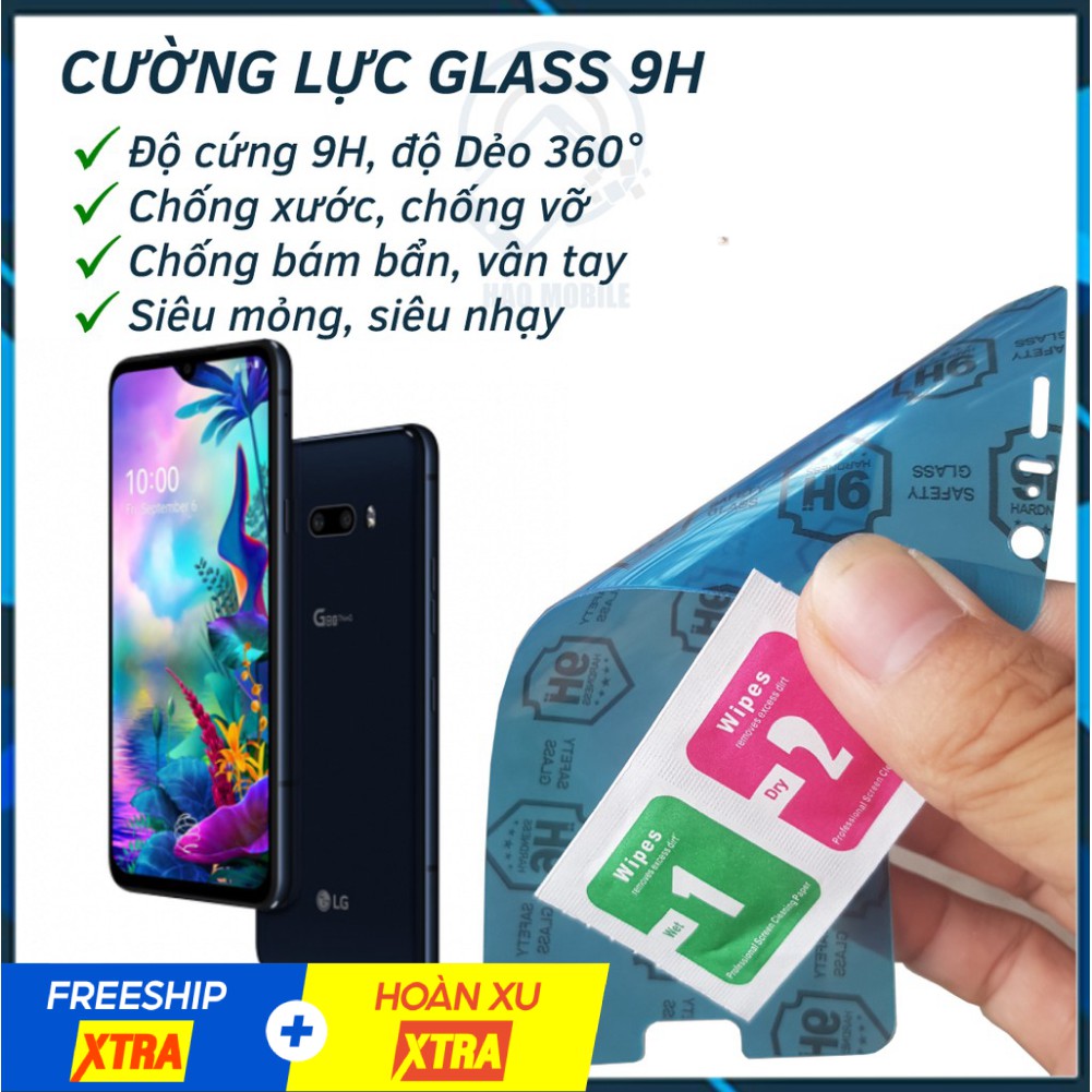 Dán cường lực dẻo nano 9H cho LG G8X