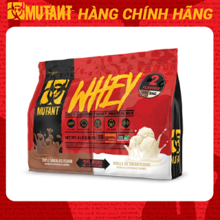 Sữa Tăng Cơ Mutant Whey Protein 4Lbs - 1.8kg - Có 2 mùi riêng biệt thumbnail