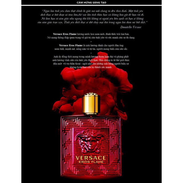 [HCM]Nước hoa versace eros flame edp 200ml full seal