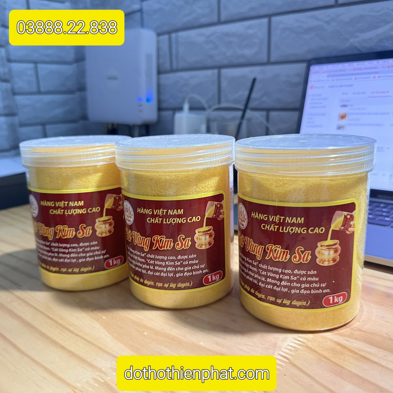 Cát Vàng Kim Sa Siêu rẻ [Cát Bỏ lư Hương] 1kg / 500g