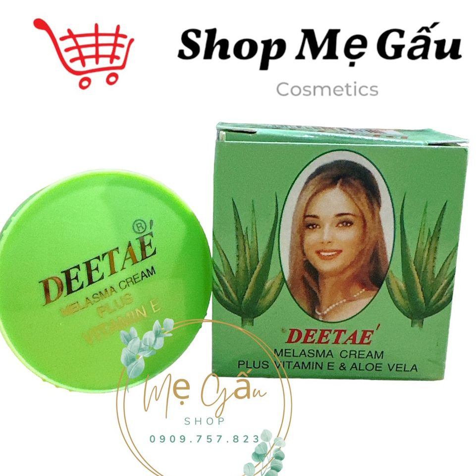 Lẻ hộp kem nha đam deetae 5g