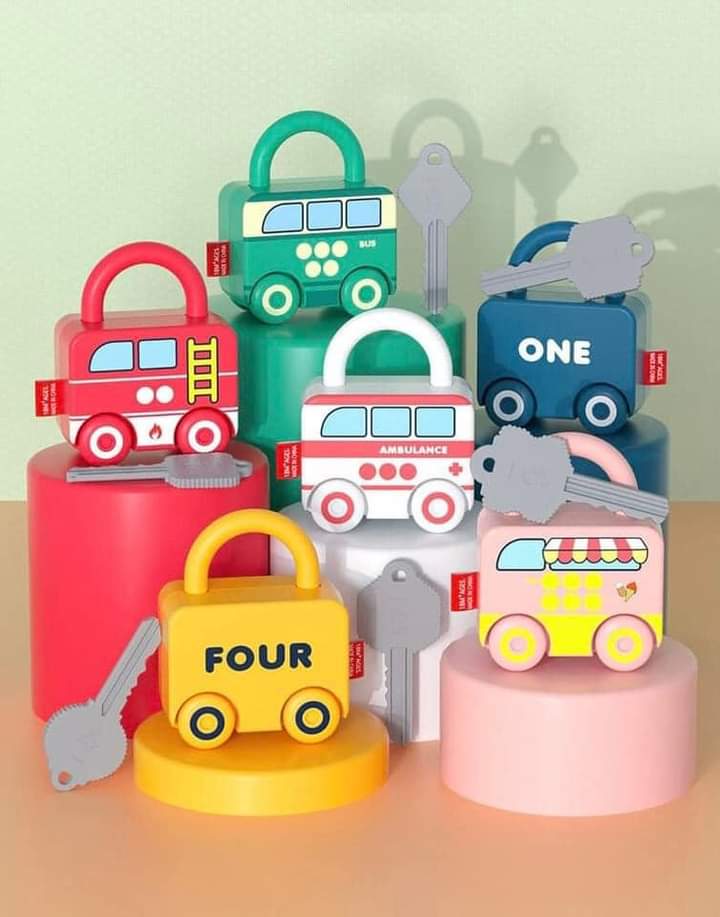 KHOÁ VÀ CHÌA KHÓA MATCHING đầu đời cho bé yêu!
