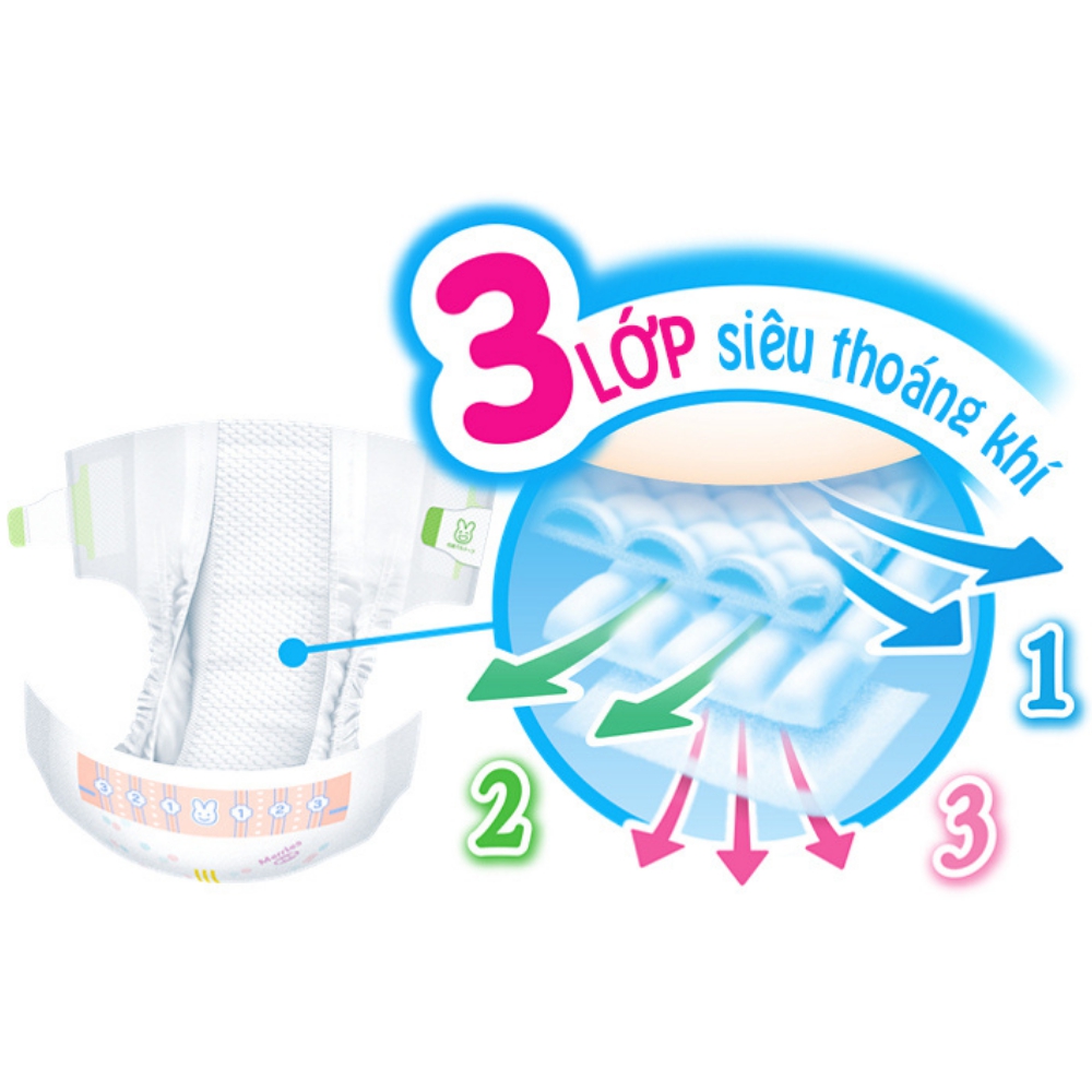 Tã quần Merries Jumbo L56 (Cho bé 9-14kg)