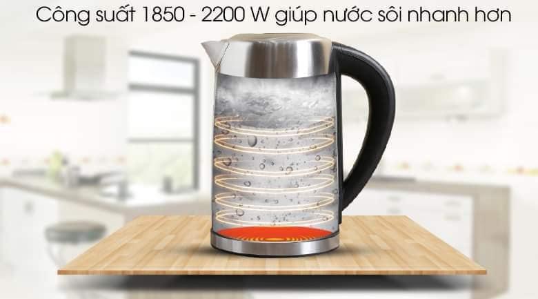 Bình siêu tốc Happycook 1.7 lít HEK-170GD
