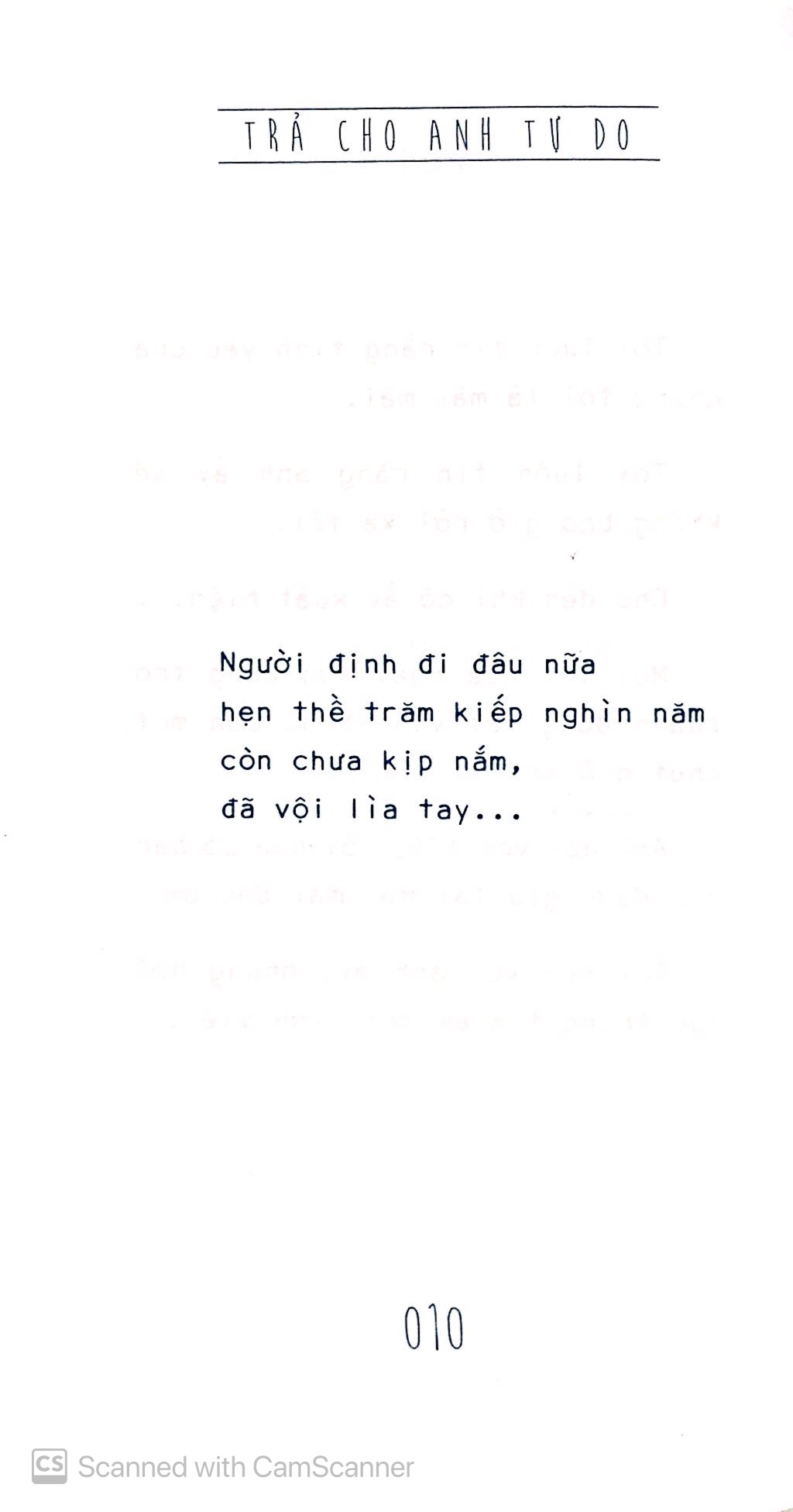 Fahasa - Trả Cho Anh Tự Do, Trả Cho Em Bình Yên