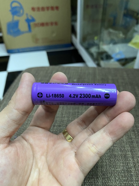 Pin thỏi 4.2V 2300mah cho loa trợ giảng