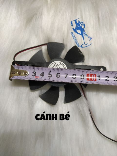 Combo 5 quạt bé bếp từ , bếp hồng ngoại ,18v