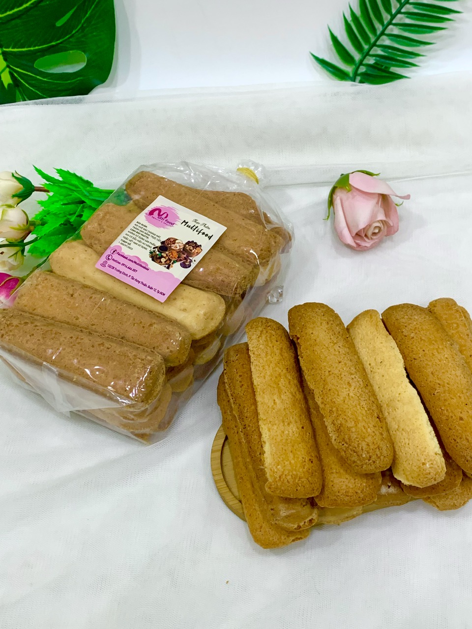 140g Bánh Sâm Panh ( Champagne ) Loại Ngon I MULTIFOOD