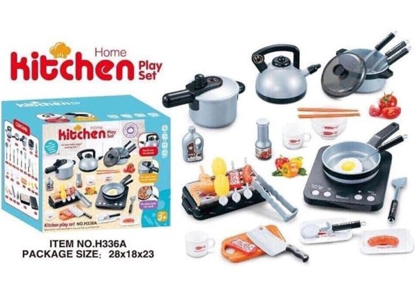 BỘ ĐỒ CHƠI NẤU ĂN 36 MÓN CHO BÉ