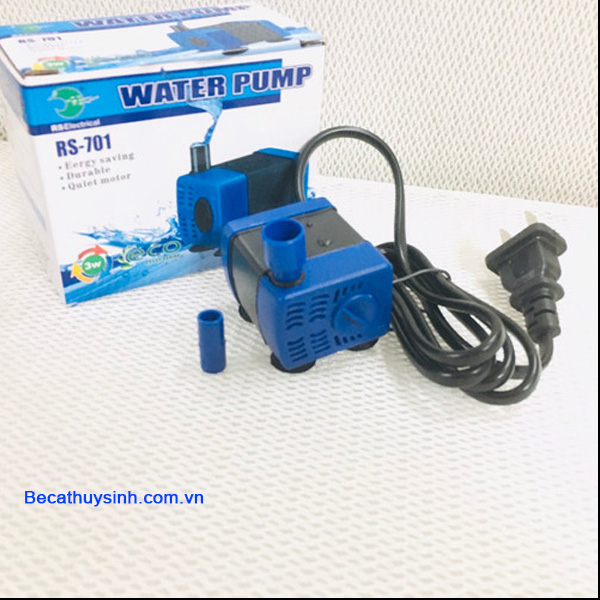 [Hoàn Tiền 10%][Giá hủy diệt] [Ảnh thật] Máy bơm bể cá mini RS 701, 3W, HOÀ PHÁT BÁCH HOÁ