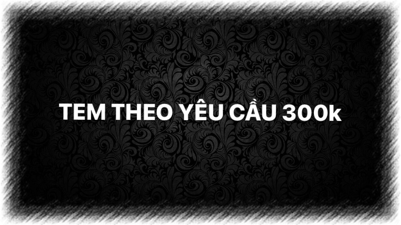 Tem rời đặt in theo yêu cầu của khách