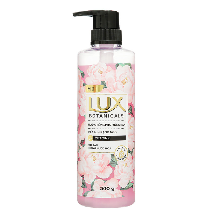 (Chính hãng) Sữa tắm nước hoa Lux 530g