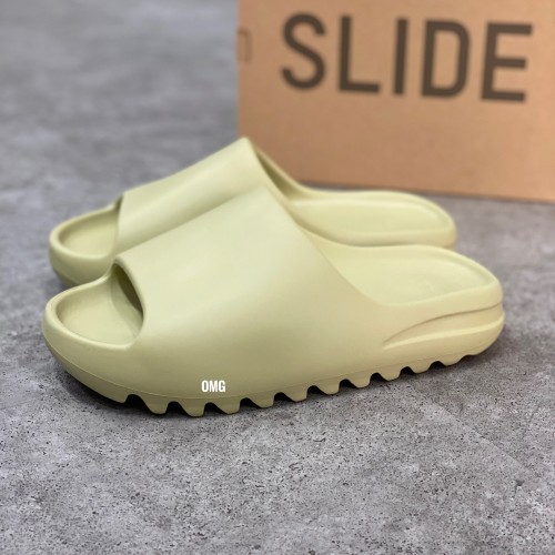 Dép Yeezy Slide Resin màu vàng nhạt ( Full box)