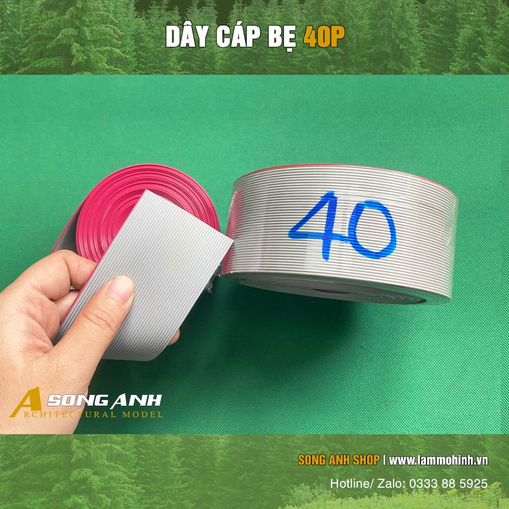 Dây cáp bẹ 40P ( 1 hộp 2 mét )