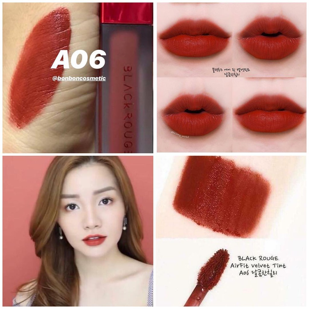 SON BLACK ROUGE 06 - ĐỎ NÂU
