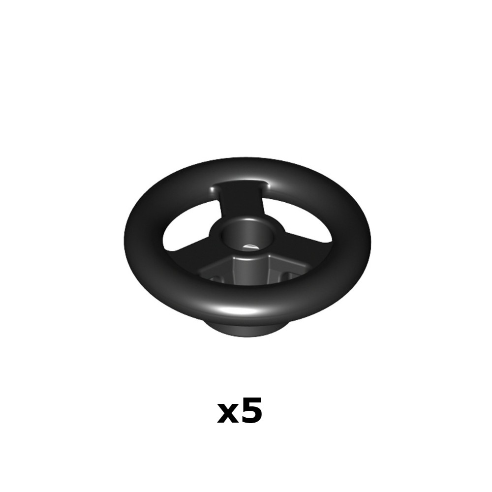 Đồ chơi lắp ráp combo 10 vô lăng loại nhỏ no.883 - phụ kiện đồ chơi lắp ráp tương thích part 30663