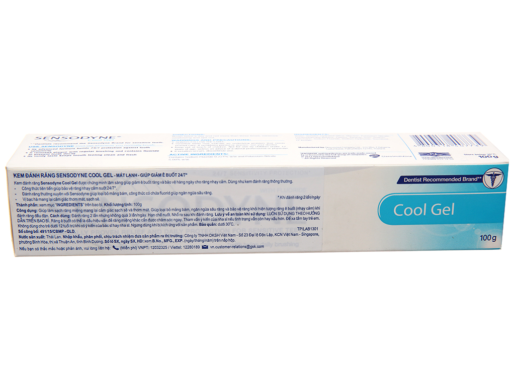[Siêu thị WinMart] -  Kem đánh răng SENSODYNE mát lạnh 160g