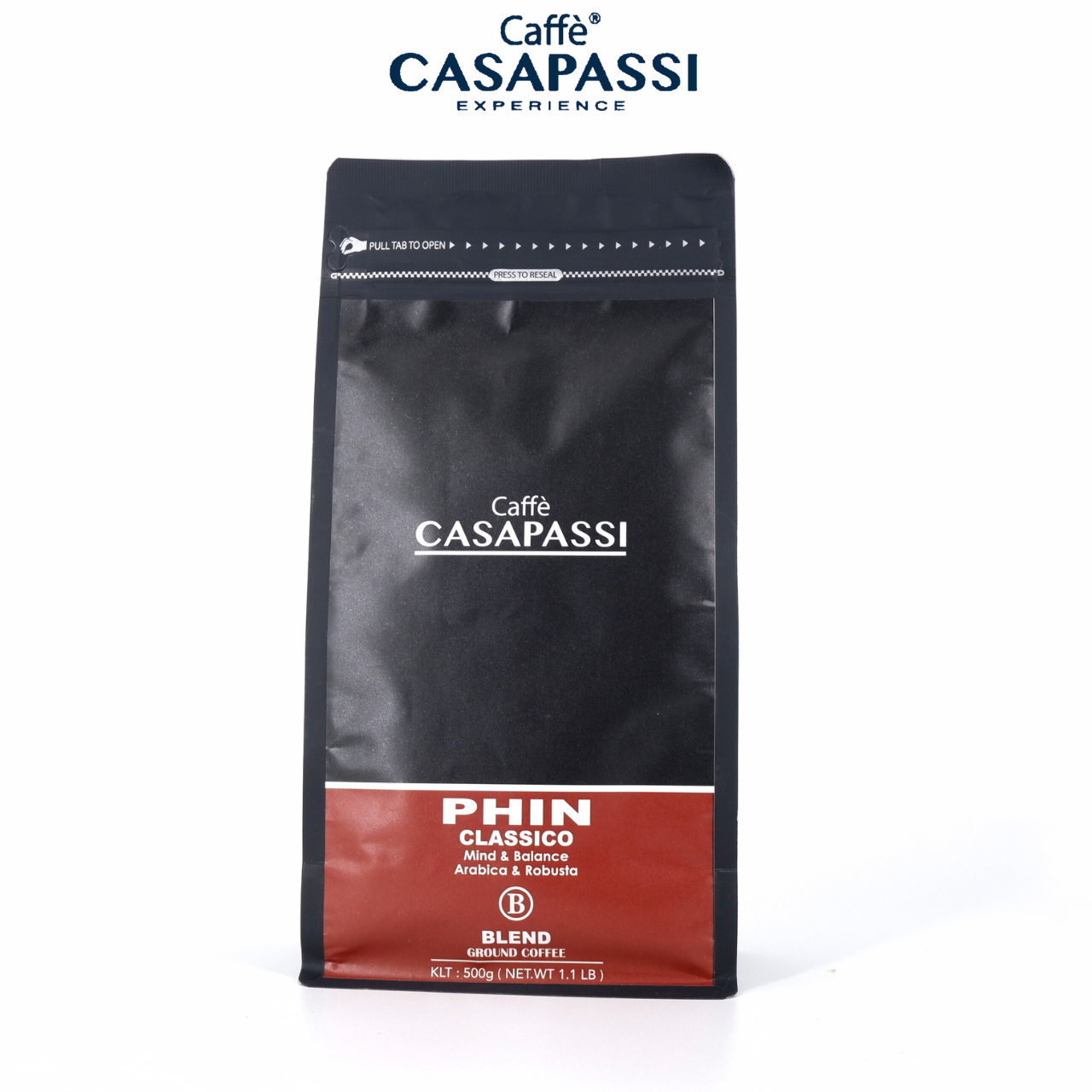 Casapassi Caffè | Classico Filter Coffee | Premium Medium Roast | Balanced Arabica & Robusta Blend