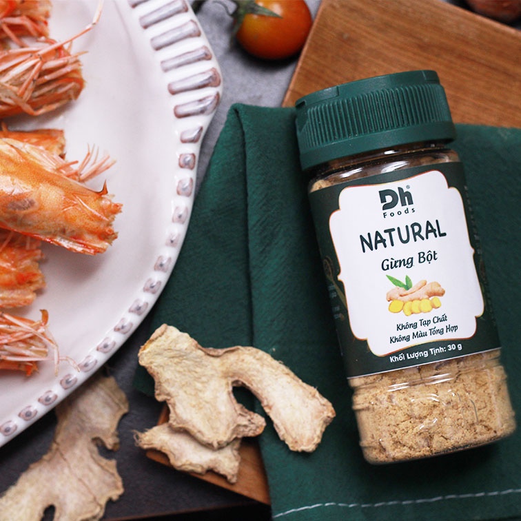 Hũ Natural Gừng bột (30G) - Thương hiệu DH Foods