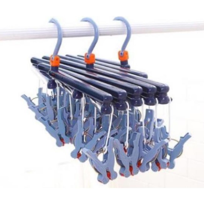 Móc Gấp Gọn Phơi Đồ Cho Em Bé - 29 Kẹp