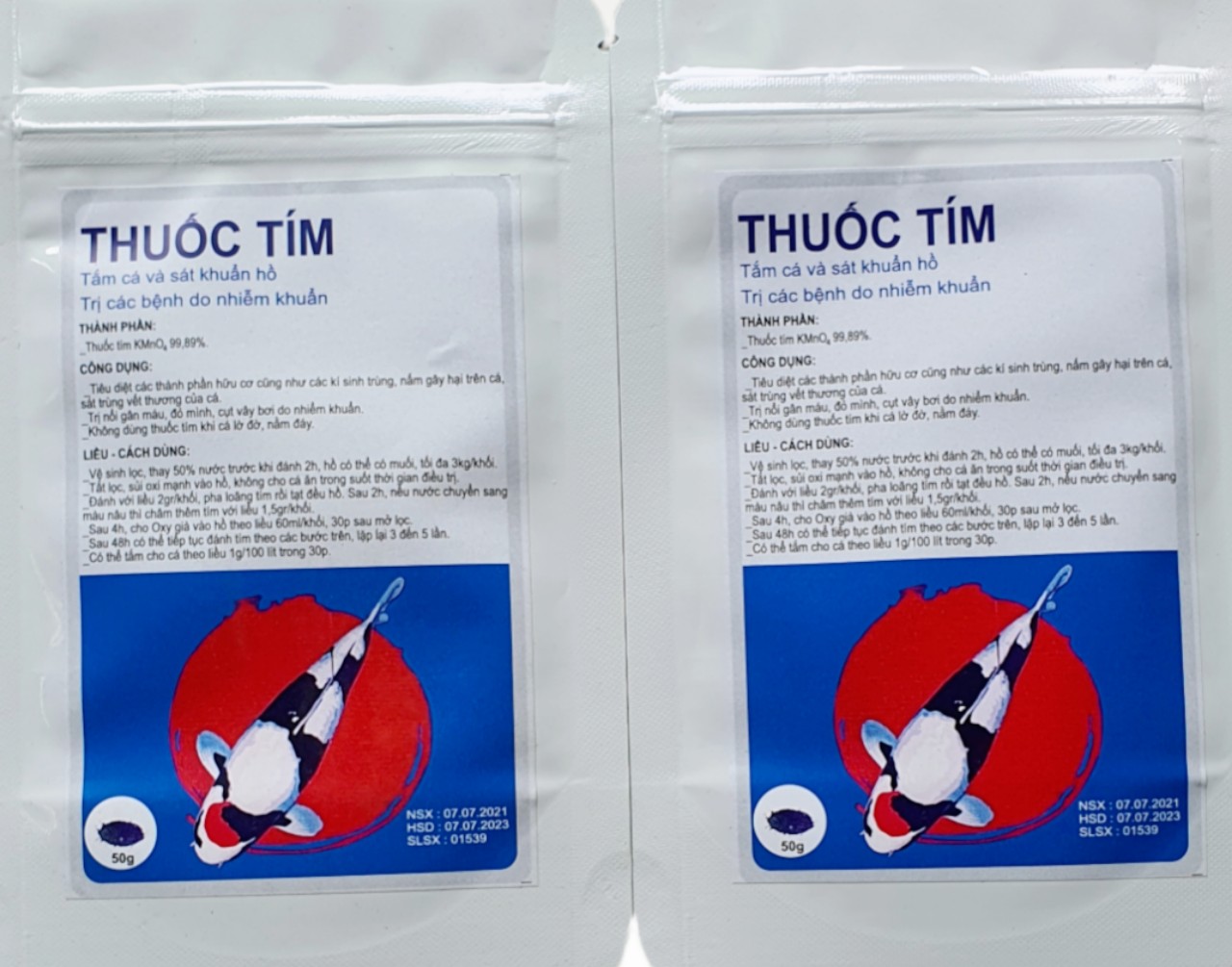 BỘT TÍM KMN04 KHỬ TRÙNG NƯỚC 50GR