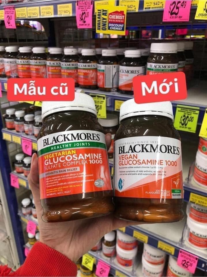 BLACKMORES VEGAN GLUCOSAMIN 1000