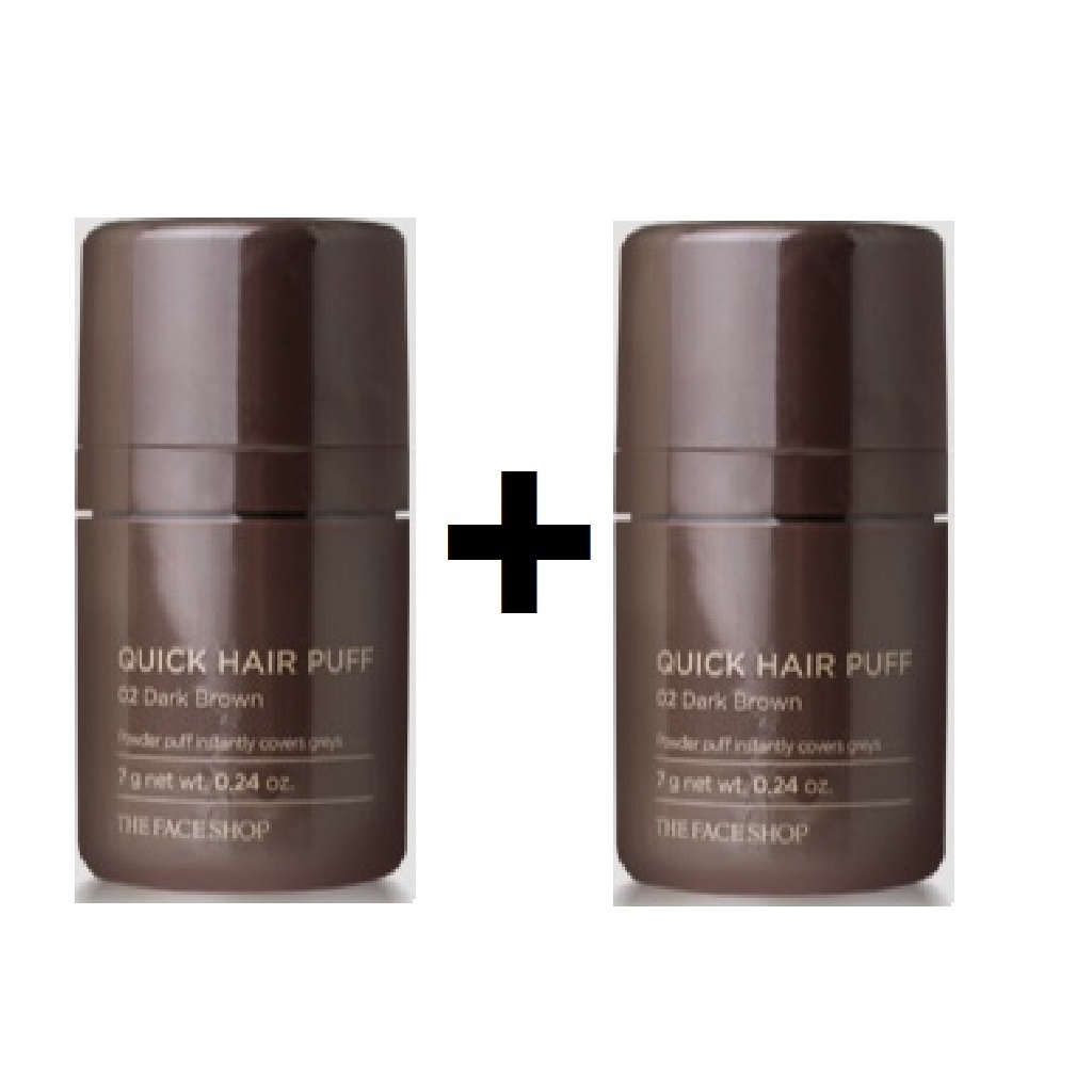 Combo 2 phấn dặm hói che kuyết điêm tóc quick hair puff