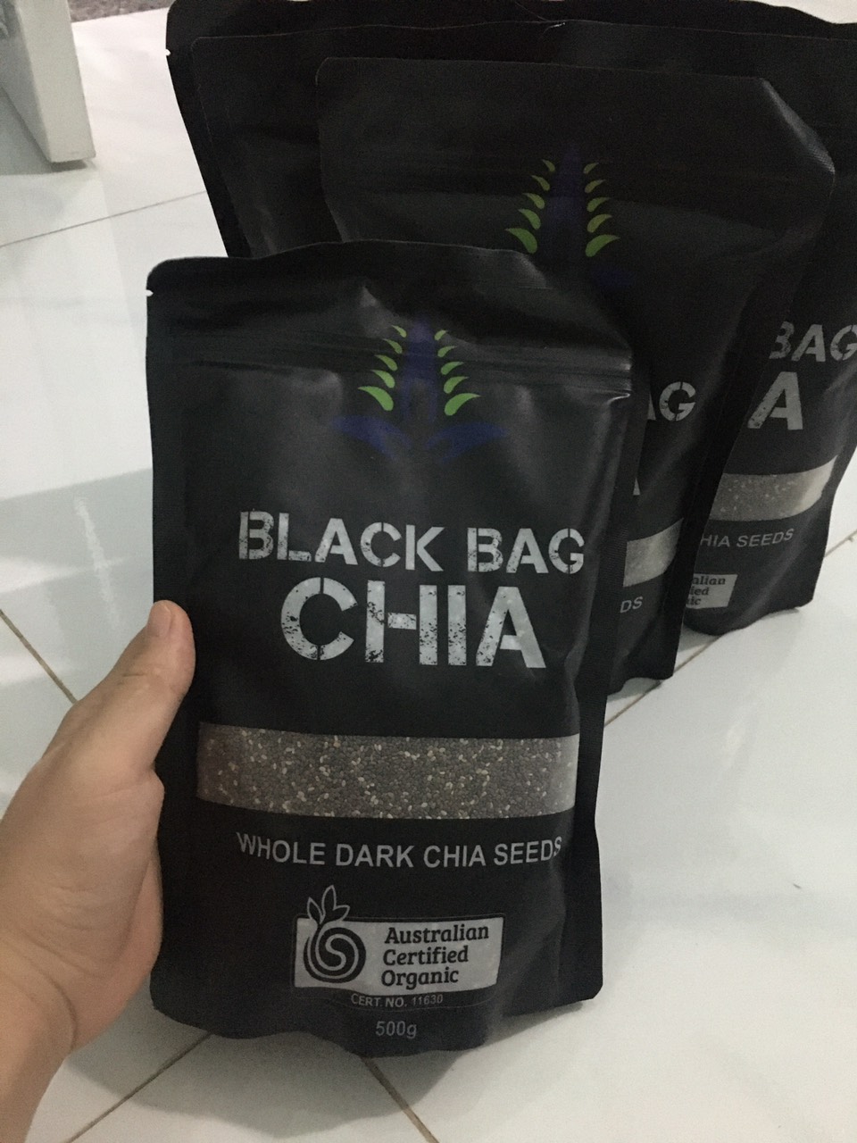 HẠT CHIA ĐEN  500GR ÚC BLACK BAG CHIA