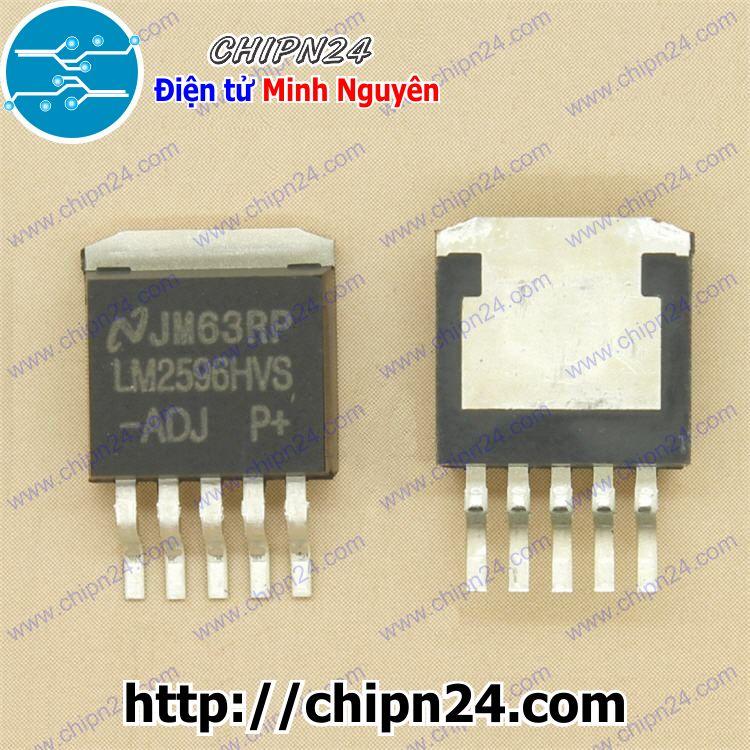 [1 con] (SOP) IC Dán LM2596HVS-ADJ TO-263 (SMD) (LM2596 2596 ADJ)