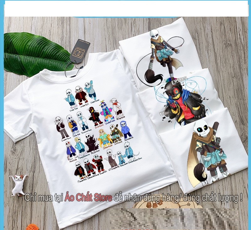 Áo thun Sans Undertale Ink Error nhiều mẫu | Áo trẻ em Sans/./