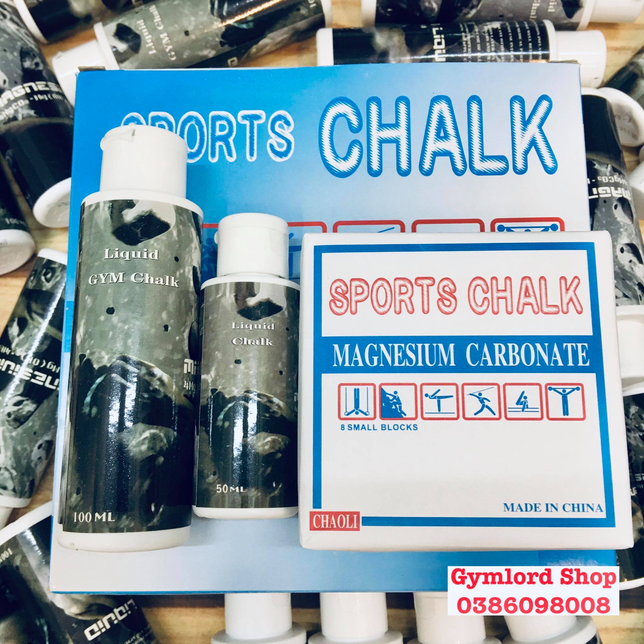 Phấn khô, phấn nước tập Gym - Sport Chalk