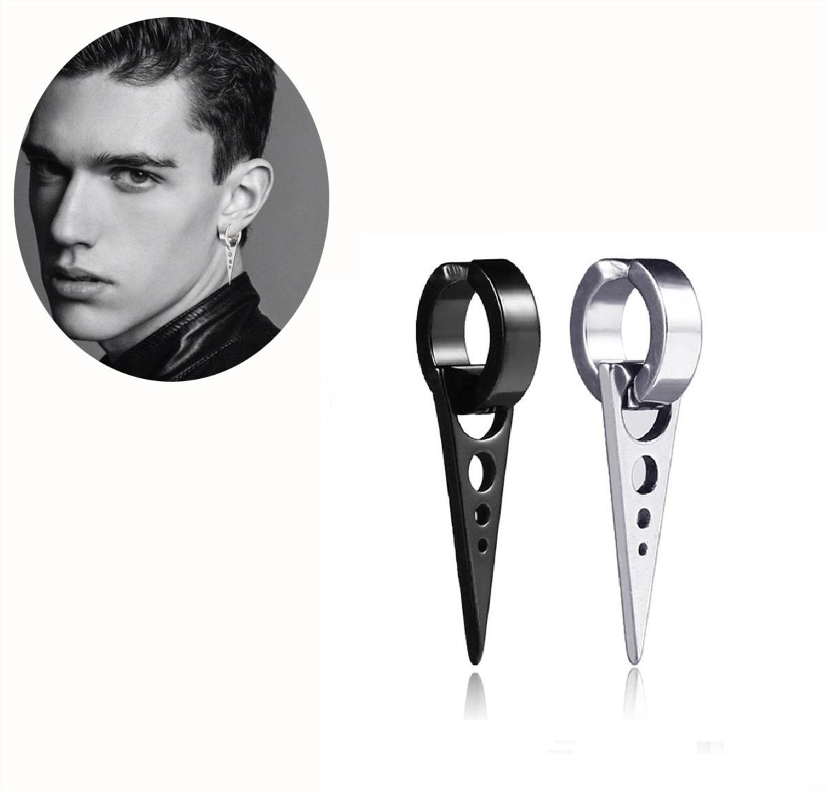 [HCM]Khuyên Tai Titan Hình Tháp Phong Cách Hàn (Kiểu Kẹp Tai Không Cần Xỏ Lỗ ) KTKEPTHAP03 bề mặt sáng bóng gia công tỉ mỉ Thiết kế thời trang