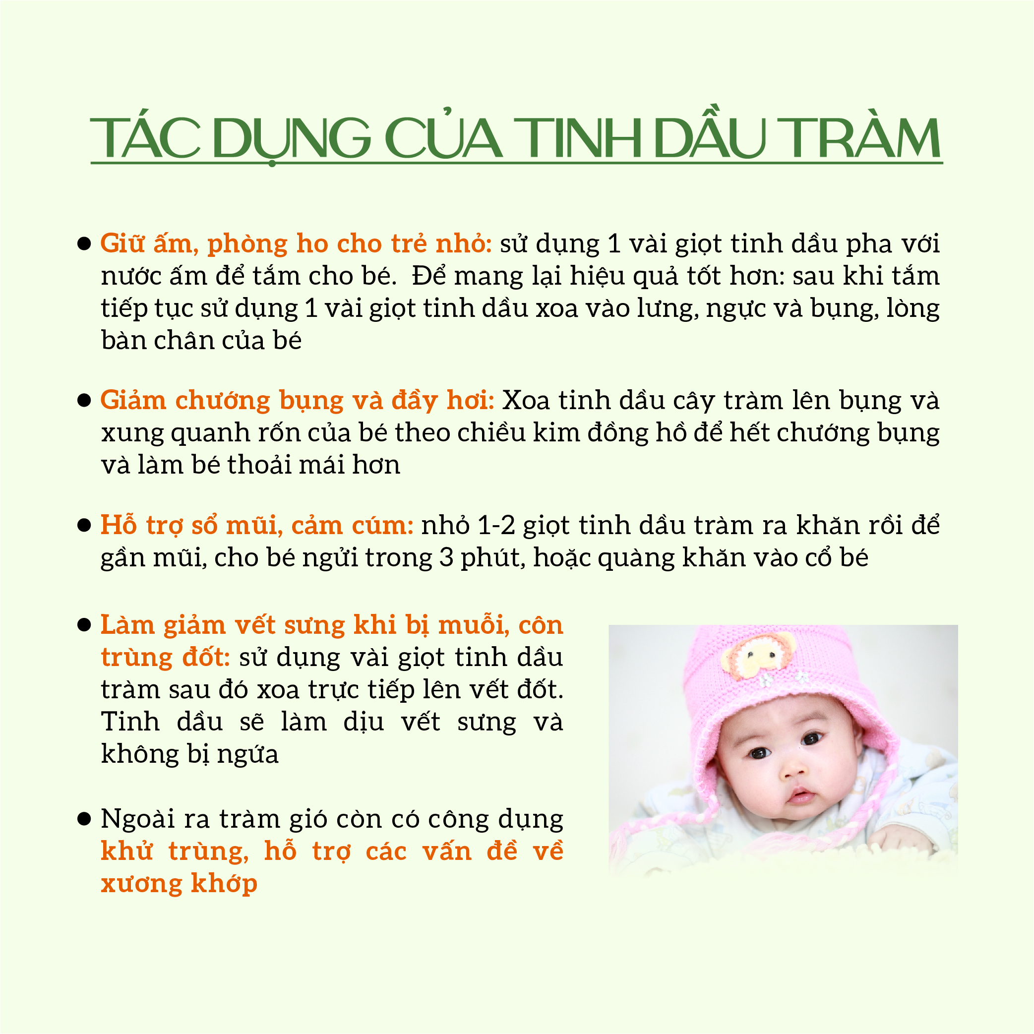 Tinh dầu tràm gió hữu cơ Ecocare chai 30ml-100ml