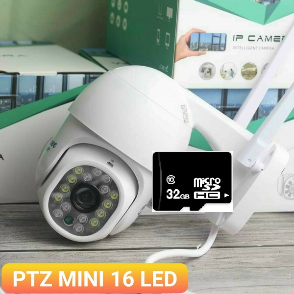 [HCM]CAMERA IP WIFI YOOSEE PTZ MINI 16/36 LED HD1080 - CHỐNG NƯỚC XOAY 360 ĐỘ - QUAY ĐÊM CÓ MÀU