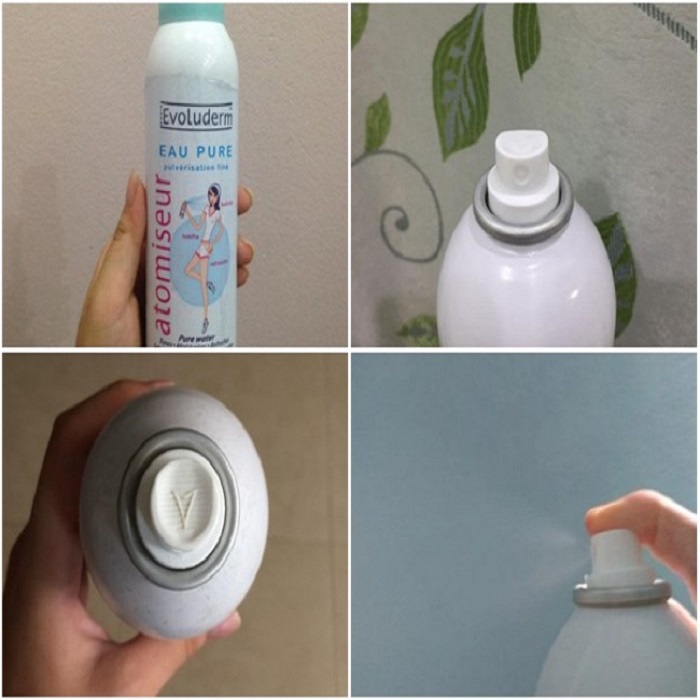 Xịt Khoáng Evoluderm Atomiseur Eau Pure Spray Mist Lyo.vn
