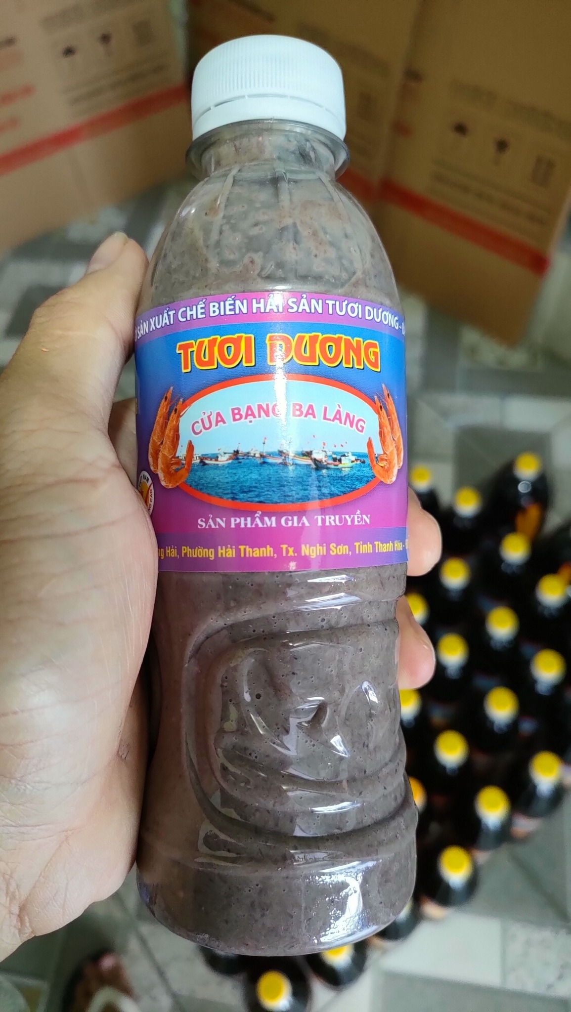 Mắm tôm đặc biệt Ba Làng loại 500g