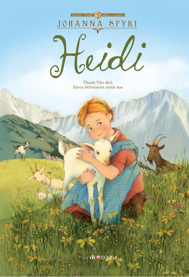 Sách - heidi - bìa cứng