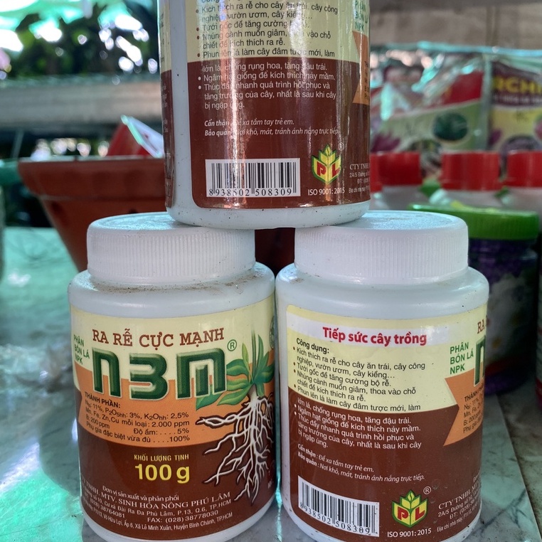 Kích ra rễ cây trồng N3M - 100gr ( Ra rễ cực mạnh )