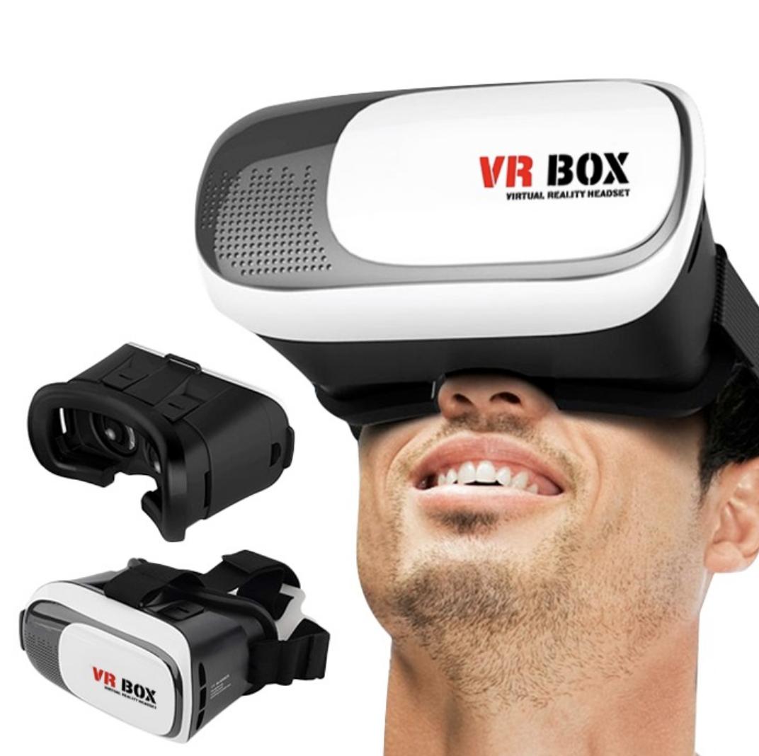 Kính thực tế ảo VR Box phiên bản 2 (Trắng Đen)
