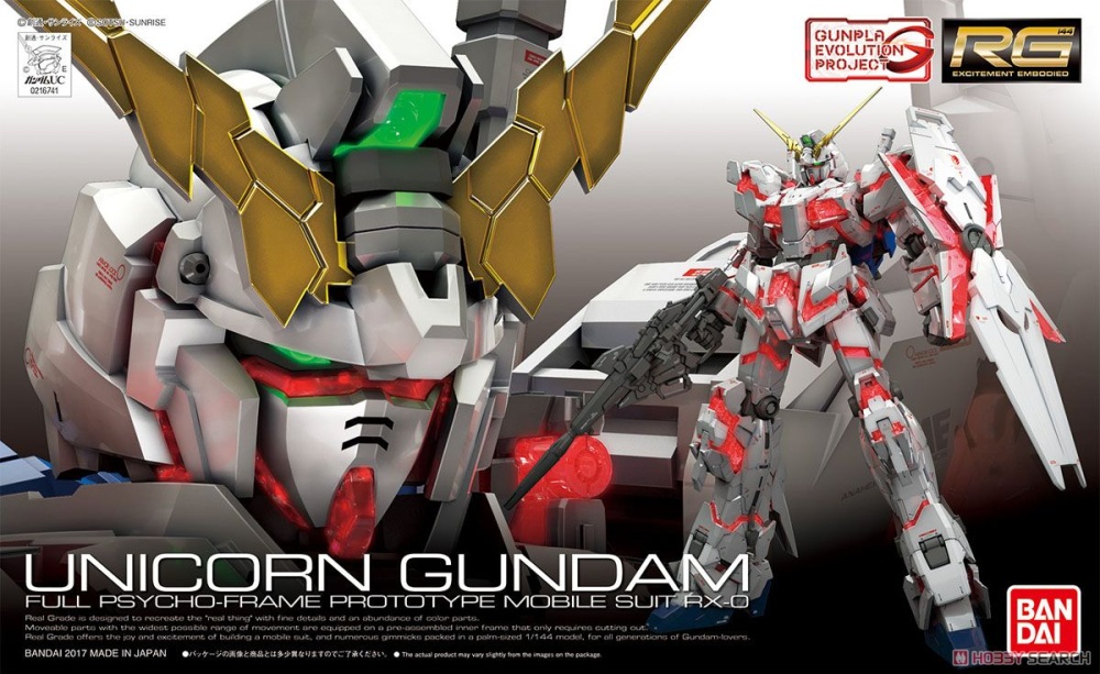 [HCM]Mô hình Gundam RG Unicorn Gundam