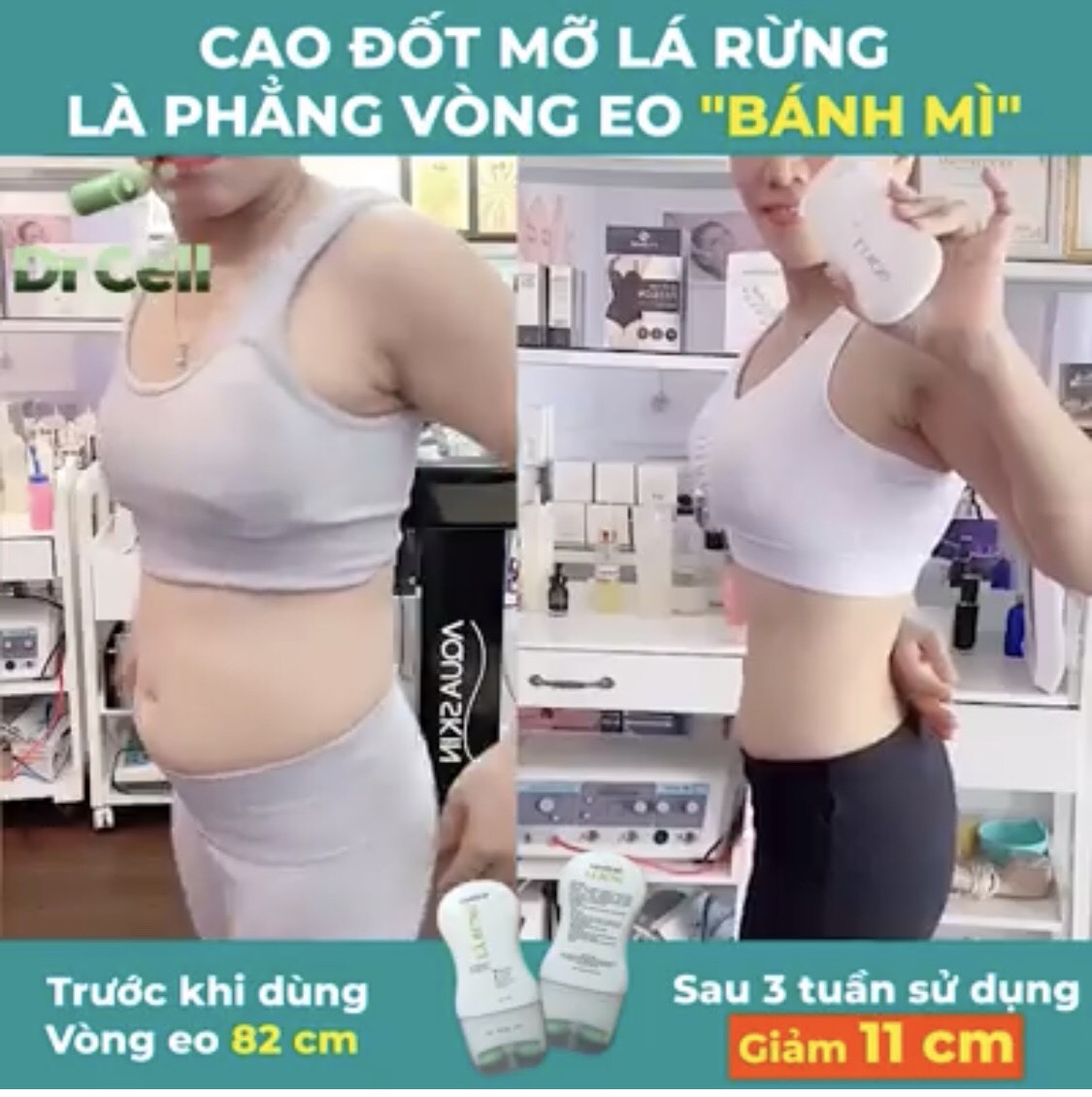 Cao Đốt Mỡ Lá Rừng Dr Cell