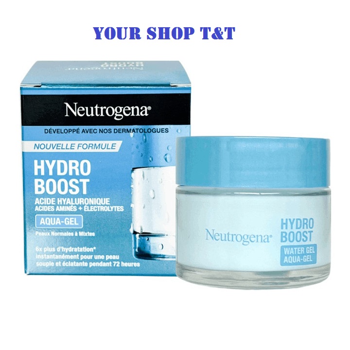 Neutrogena Hydro Boost Aqua Gel super benign hydrating cream for all skin types 50ml