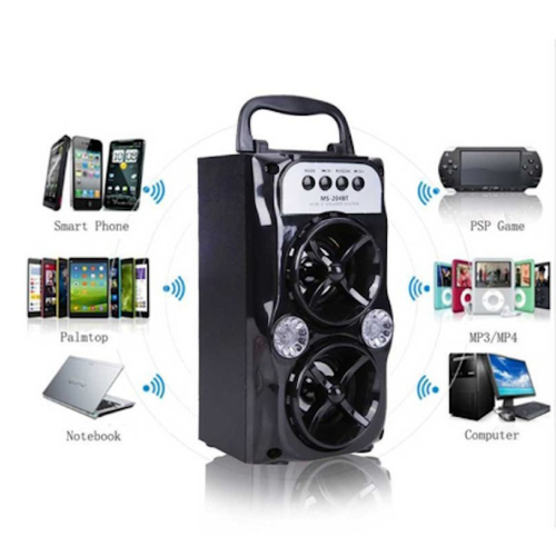 Loa Bluetooth xách tay MS-209 BT Âm thanh ấm