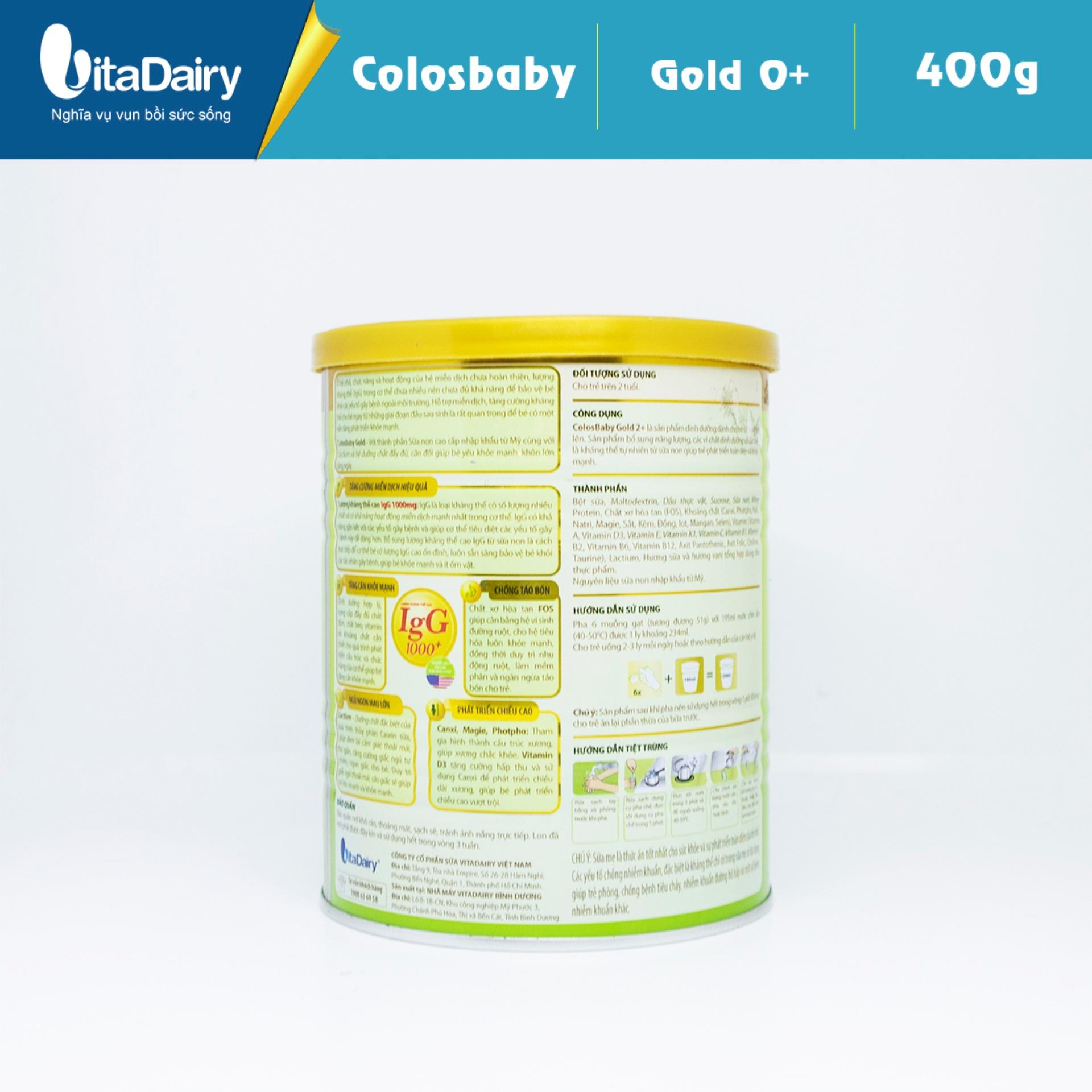 sữa bột colosbaby gold 0+ 400g 3