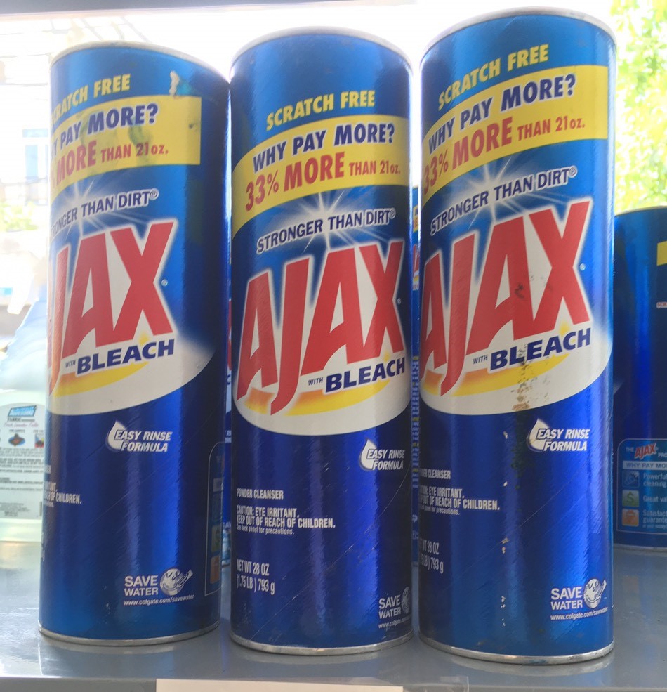 Chất tẩy rửa bột Ajax - chất tẩy rửa đa năng | tẩy trắng