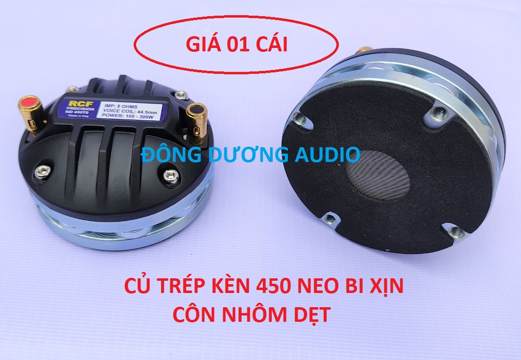 Củ trép 450 neo hạt côn dẹt rcf - giá 1 cái - loa treble neo