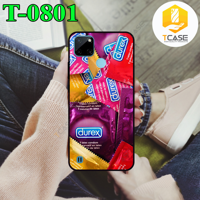 Ốp lưng Tcase dành cho Realme C21Y in hình BCS Durex